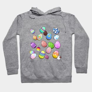 Easter Eggs Pattern Hoodie